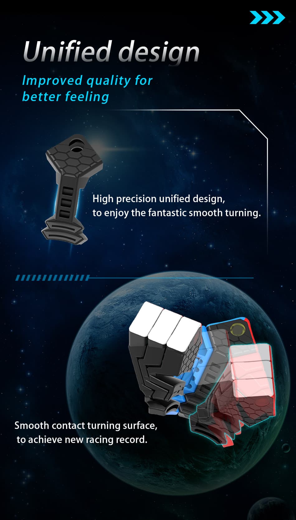 DianSheng Galaxy 13x13 Magnetic Black-Internals image 13