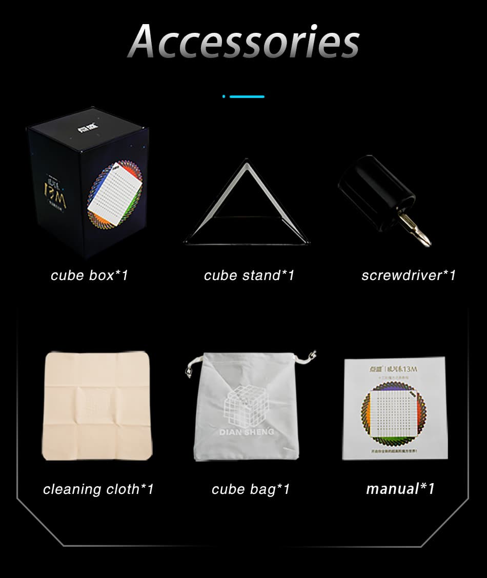DianSheng Galaxy 13x13 Magnetic Black-Internals image 21