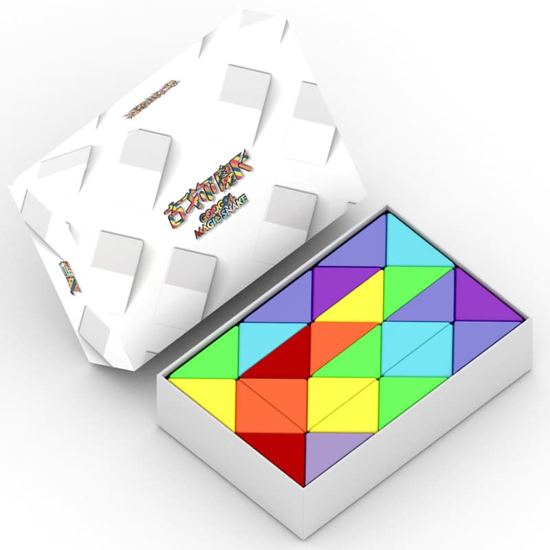Diansheng Googol Snake Puzzle - Rainbow image 2