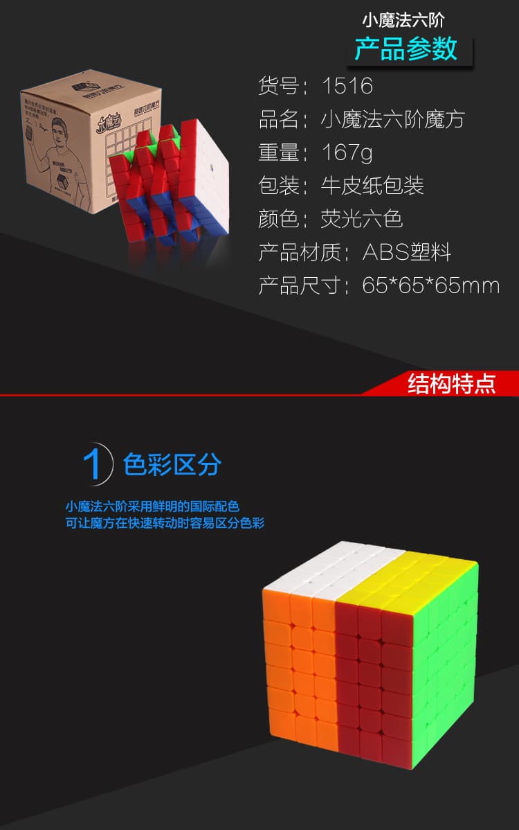 YuXin Little Magic 6x6x6 image 5