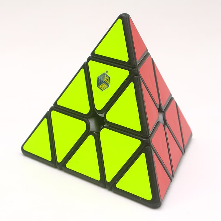 YuXin Little Magic Pyraminx Cube - Black image 1