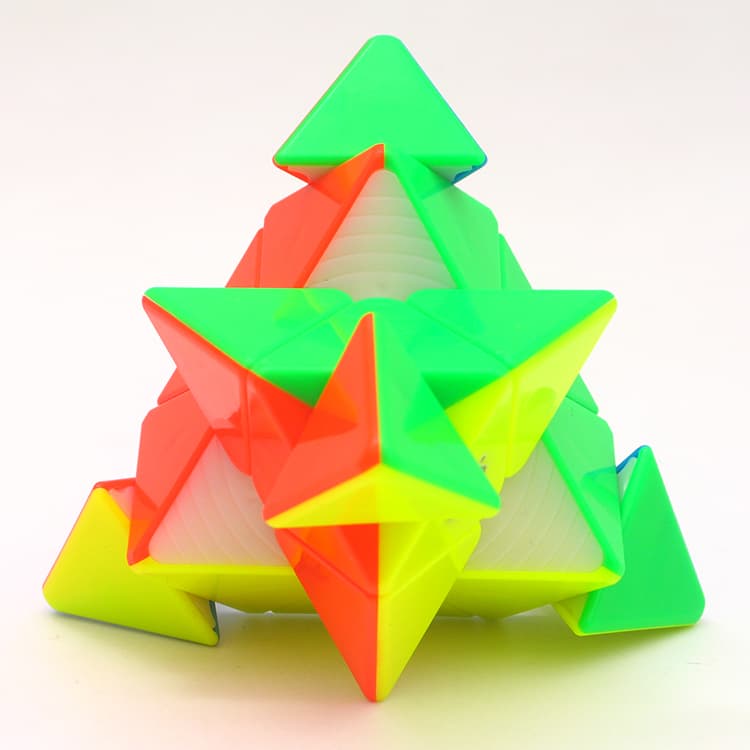 YuXin Little Magic Pyraminx Cube - Stickerless image 3