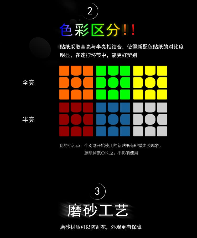 YuXin Little Magic 3x3x3 Cube - Stickerless 2021 + Stand image 9