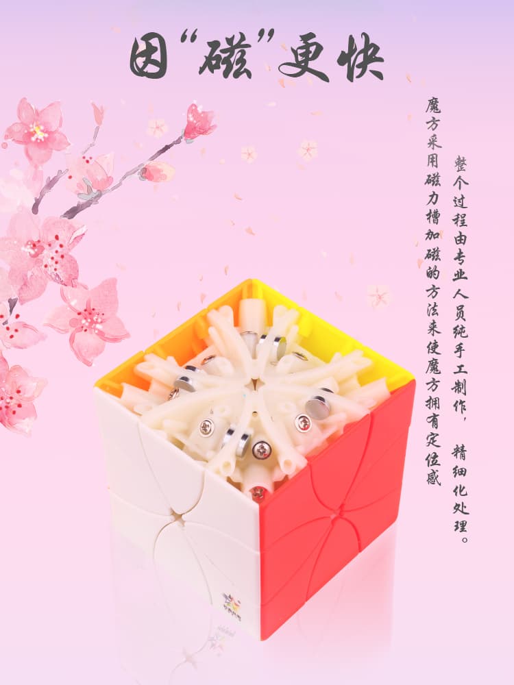 Yuxin Eight Petals Cube Magnetic image 5