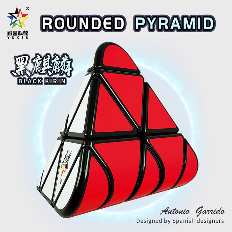YuXin Black Kylin Rounded Pyramid image 7