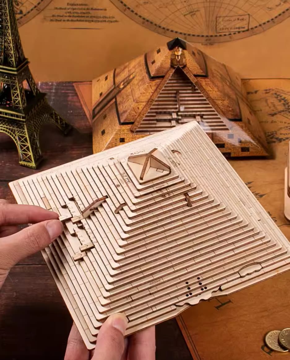 Wooden Puzzle Box - Quest Pyramid image 10