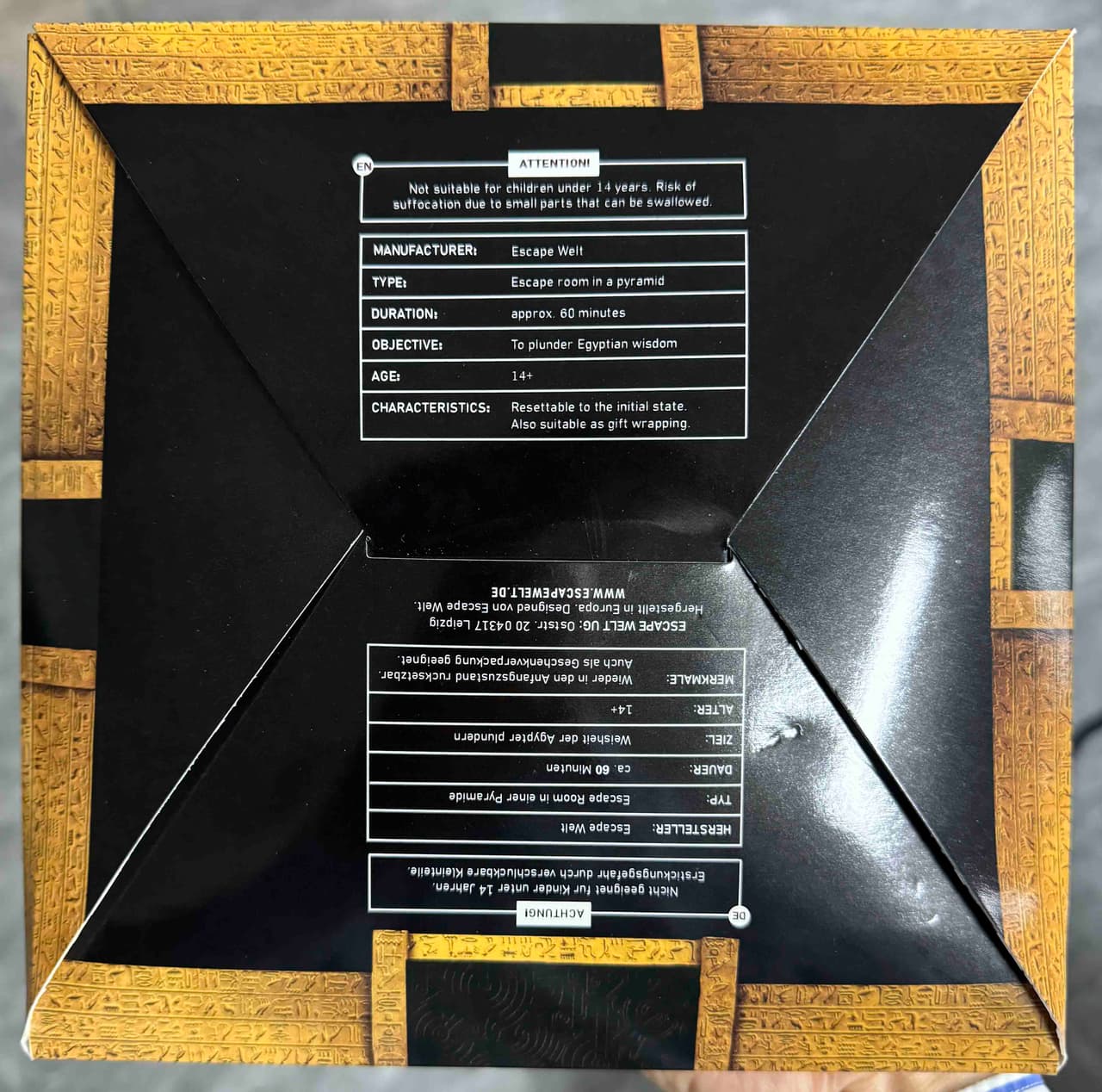 Wooden Puzzle Box - Quest Pyramid image 5