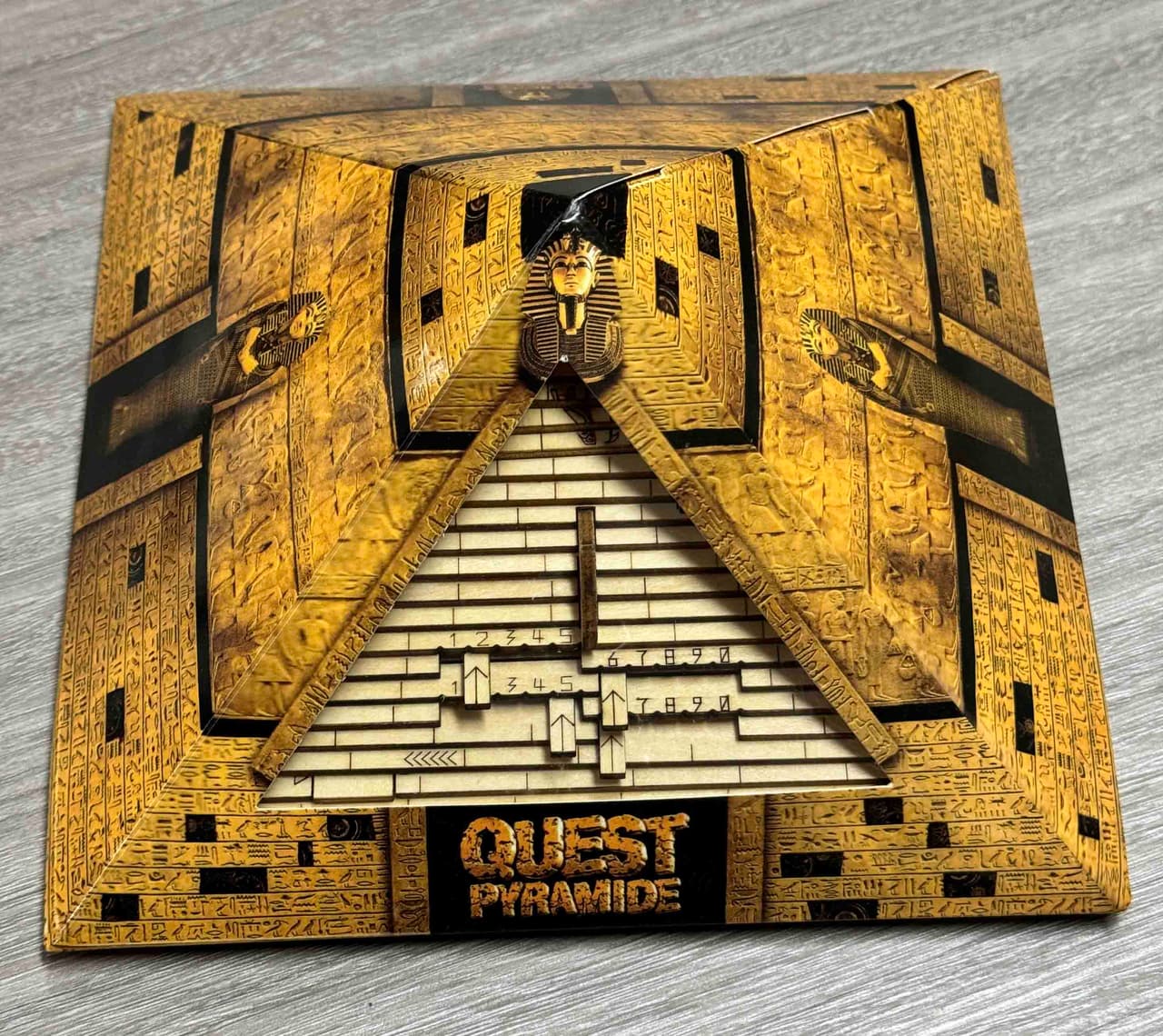 Wooden Puzzle Box - Quest Pyramid image 2