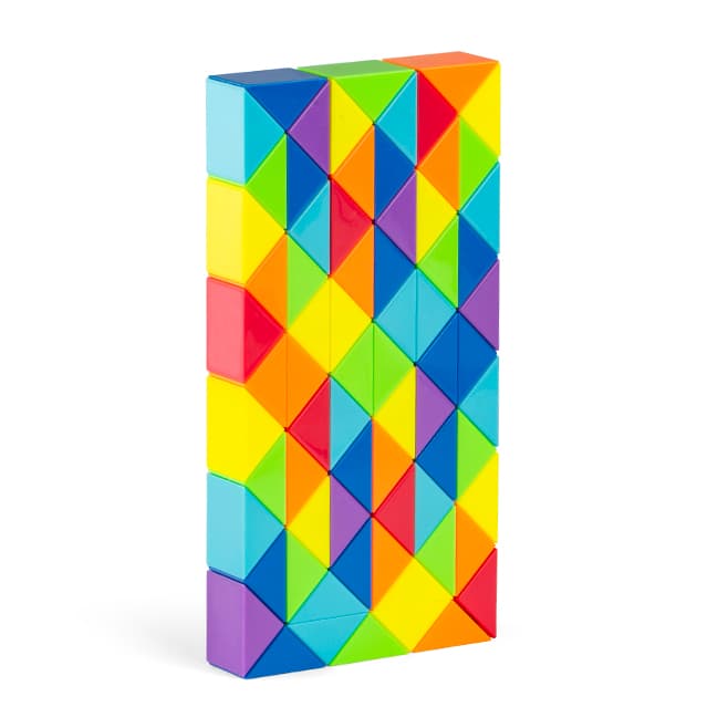 DianSheng 72 Blocks Snake - Rainbow image 1
