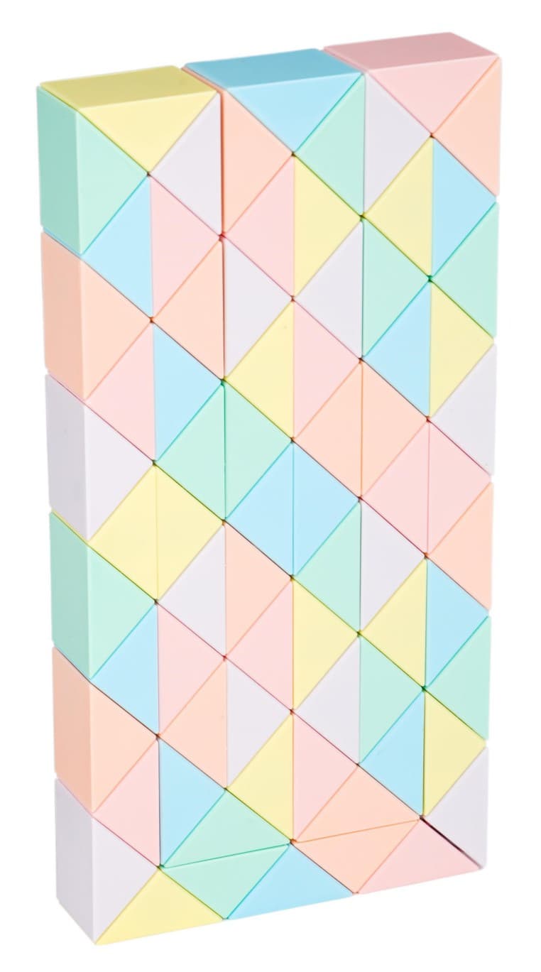 DianSheng 72 Blocks Snake - Macaron image 1