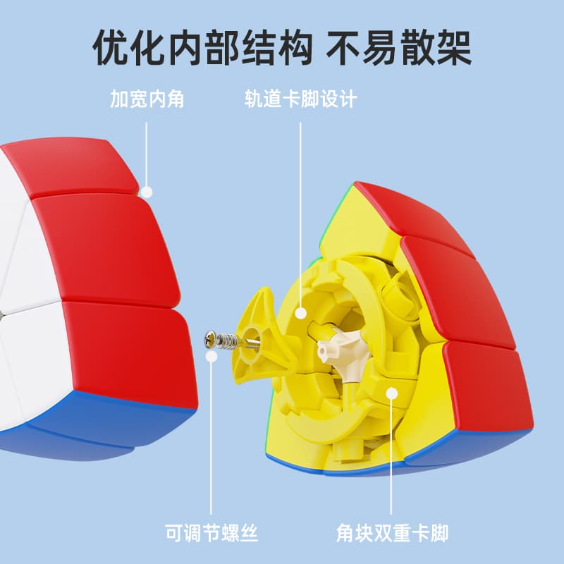 SengSo 2x2 Pentahedron - stickerless image 11