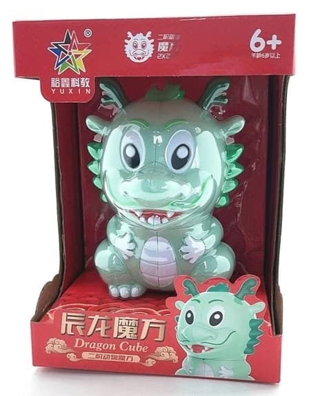 YuXin Dragon 2x2 Cube - Green image 2