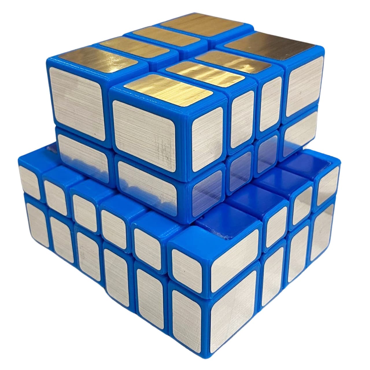 Lee Mirror fake 4x4 - Blue Silver image 2