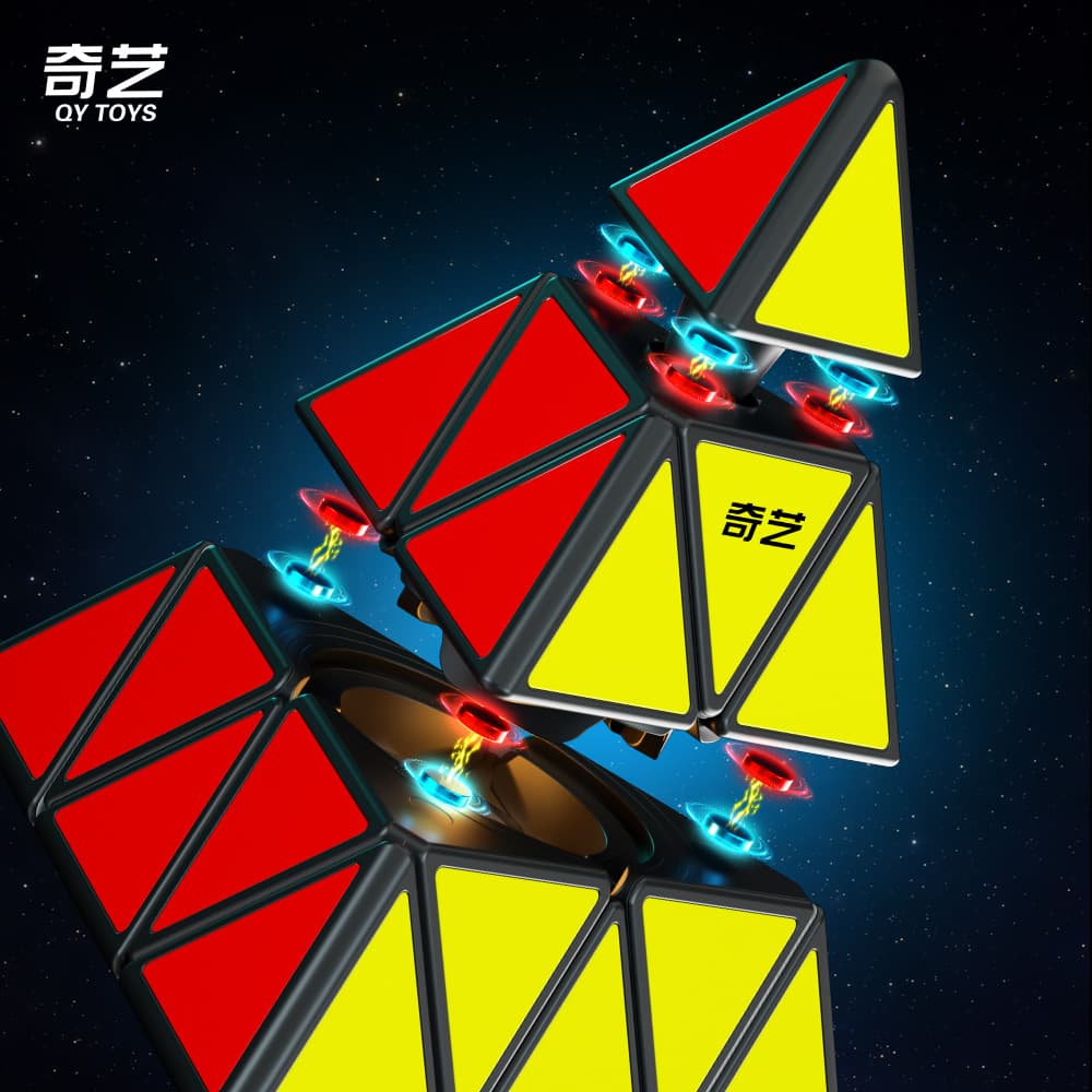 QiYi QiMing Plus Max Pyraminx (56cm) - Black image 6