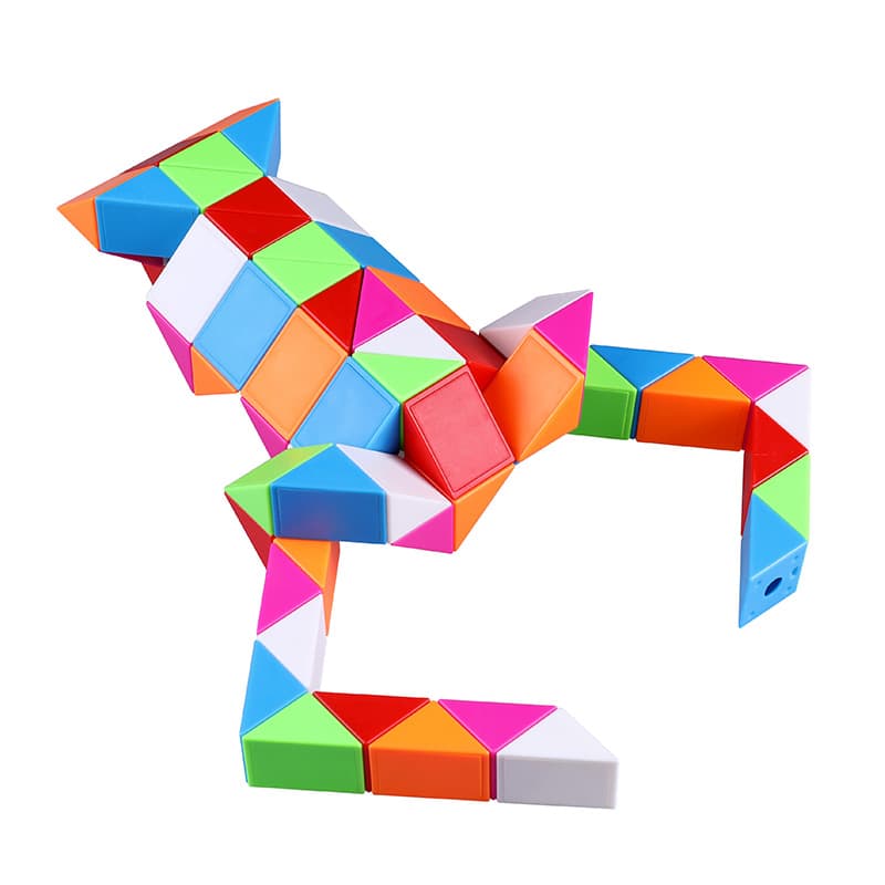 QiYi 72 blocks Magic Snake - Rainbow image 1
