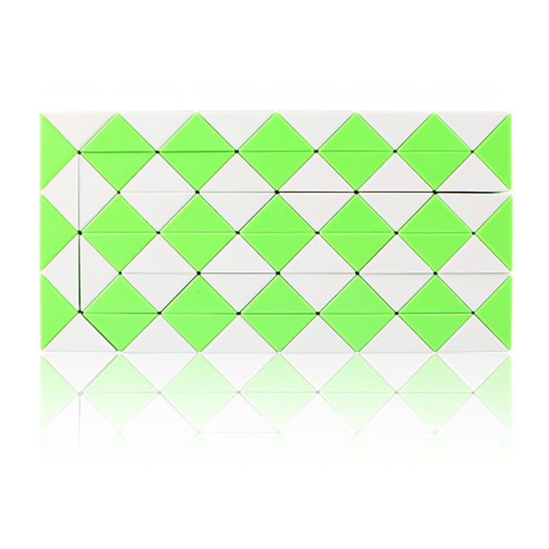 QiYi 72 blocks Magic Snake - Green+white image 1