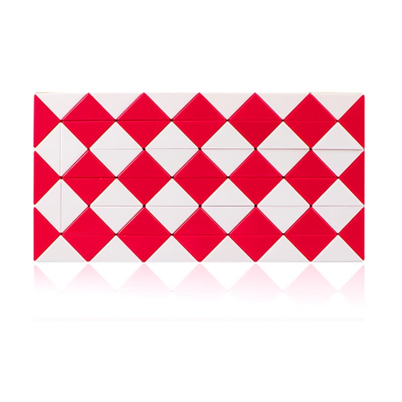 QiYi 72 blocks Magic Snake - red+white image 1
