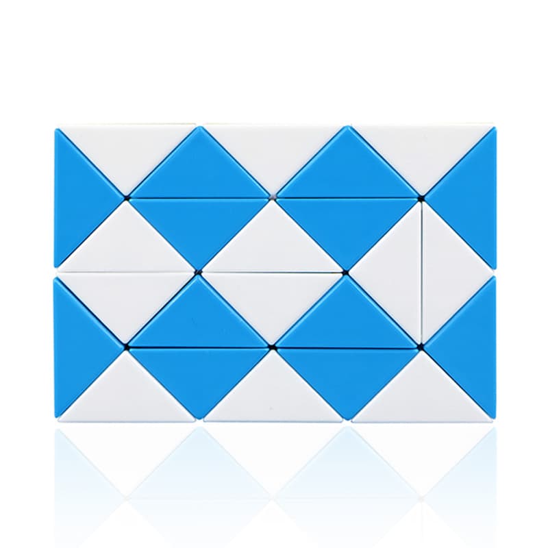 QiYi 24 blocks Magic Snake - blue+white