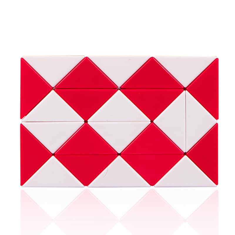 QiYi 24 blocks Magic Snake - red+white image 1