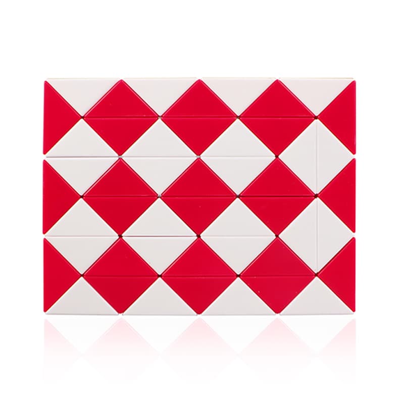 QiYi 48 blocks Magic Snake - red+white image 1