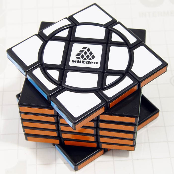 WitEden Super 3x3x7:00 Magic Cube - Black image 1