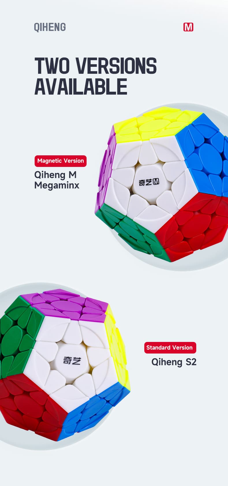 QiYi QiHeng S2 Magnetic Megaminx - Stickerless image 15