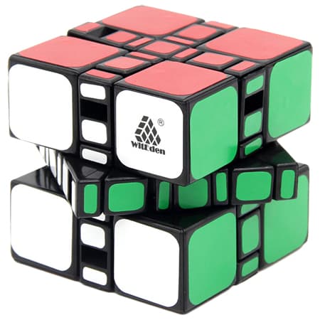 WitEden Wormhole Plus V1 Magic Cube - Black image 1