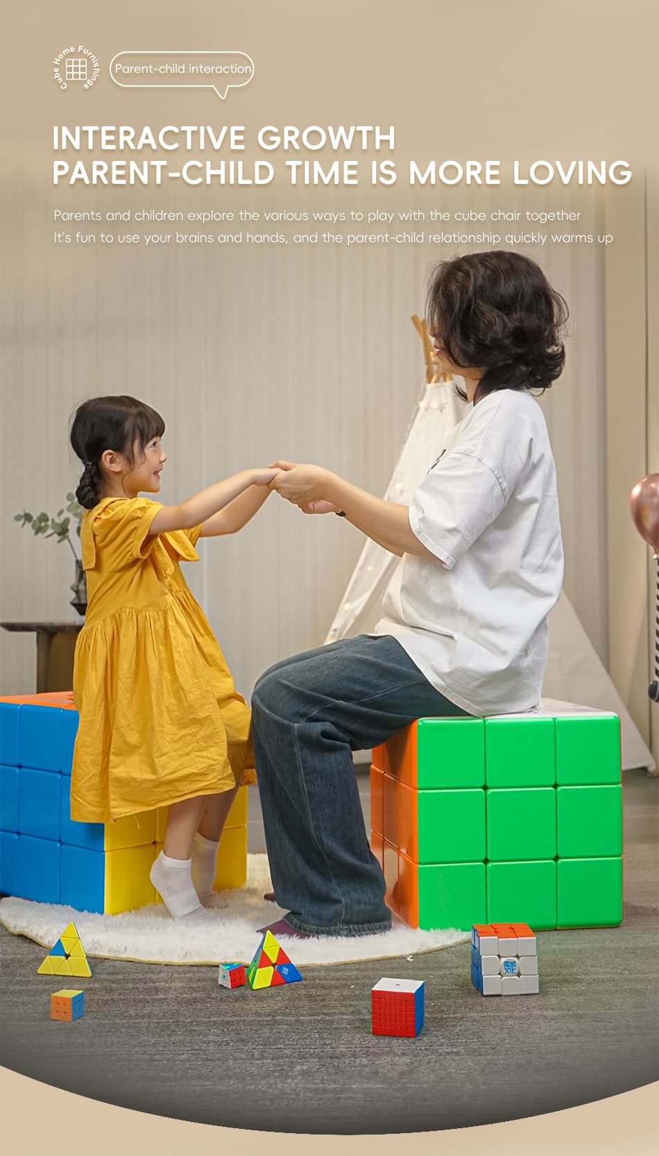 MoYu Cube Chair 3x3 (40CM) image 7