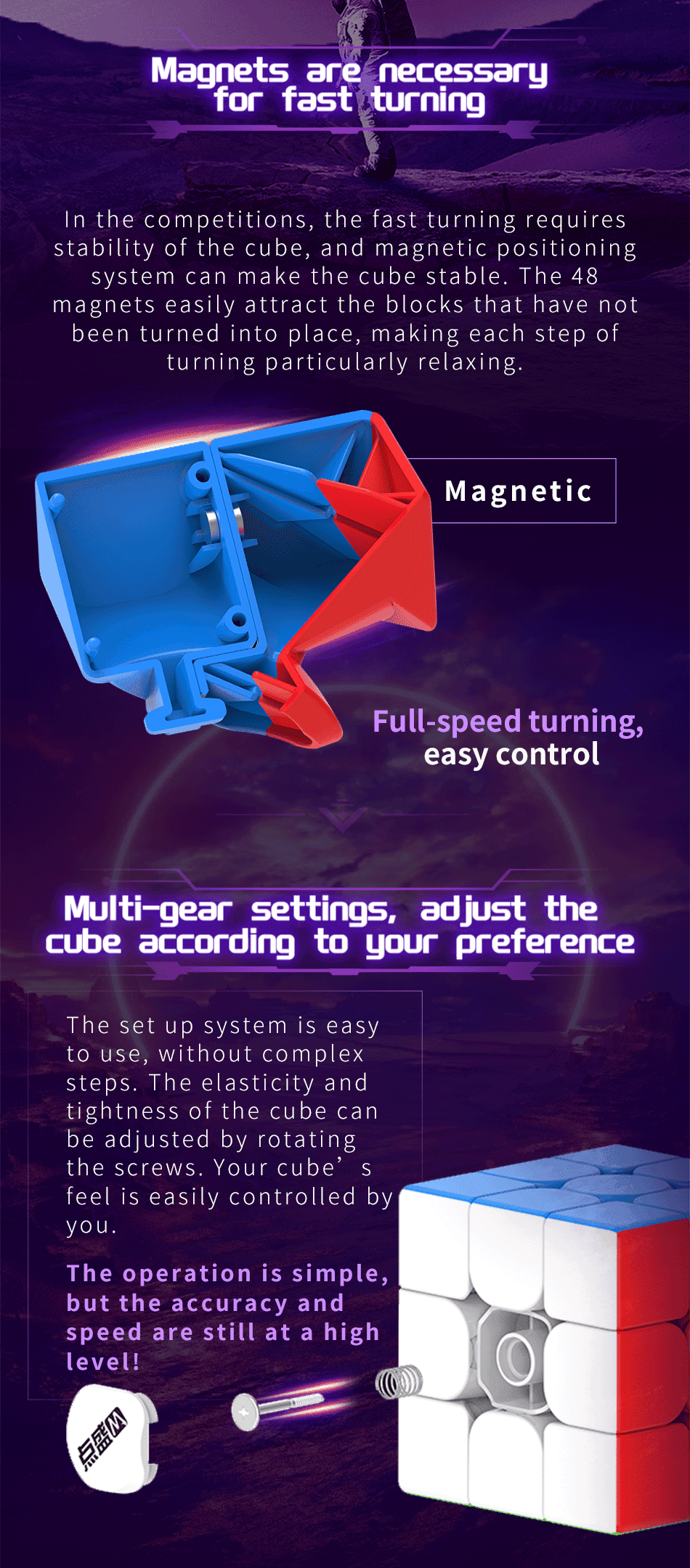 Solar 3x3 M (Lite) - Stickerless image 4