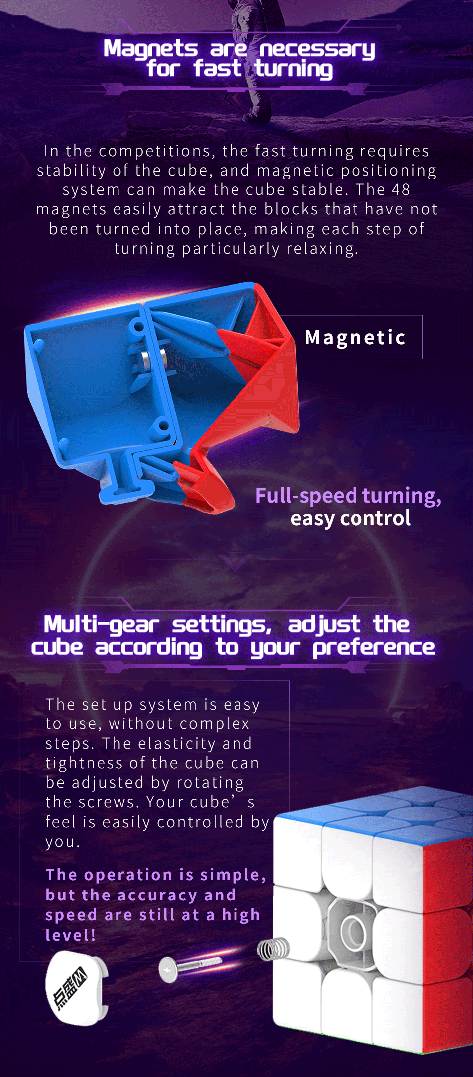 Solar 3x3 M (Lite) - Stickerless image 4