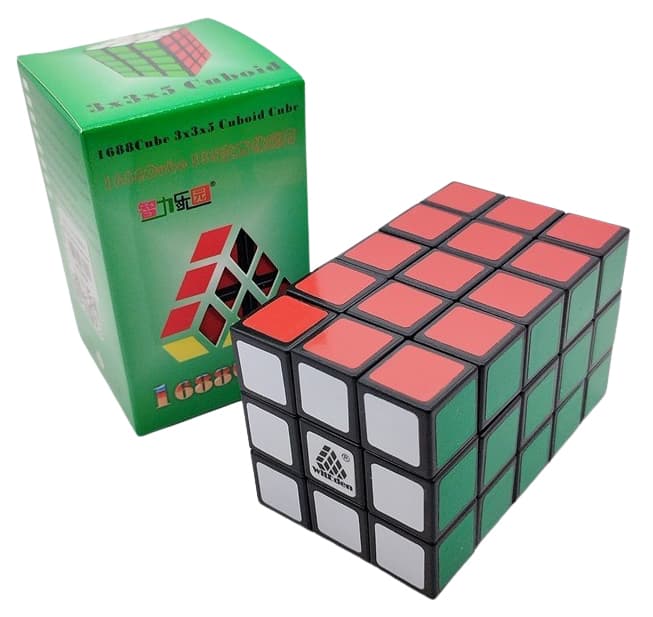 WitEden 1688Cube 3x3x5 Cuboid Cube - Black image 3