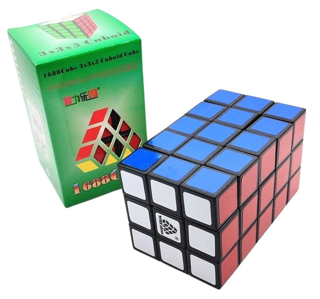 WitEden 1688Cube 3x3x5 Cuboid Cube - Black image 2
