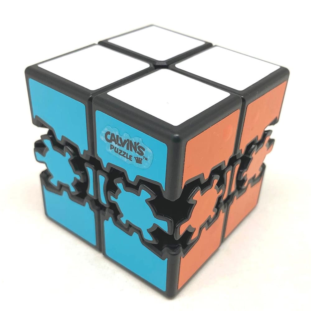 Calvin's Gear 2x2 Plus Cube (6-color stickers)