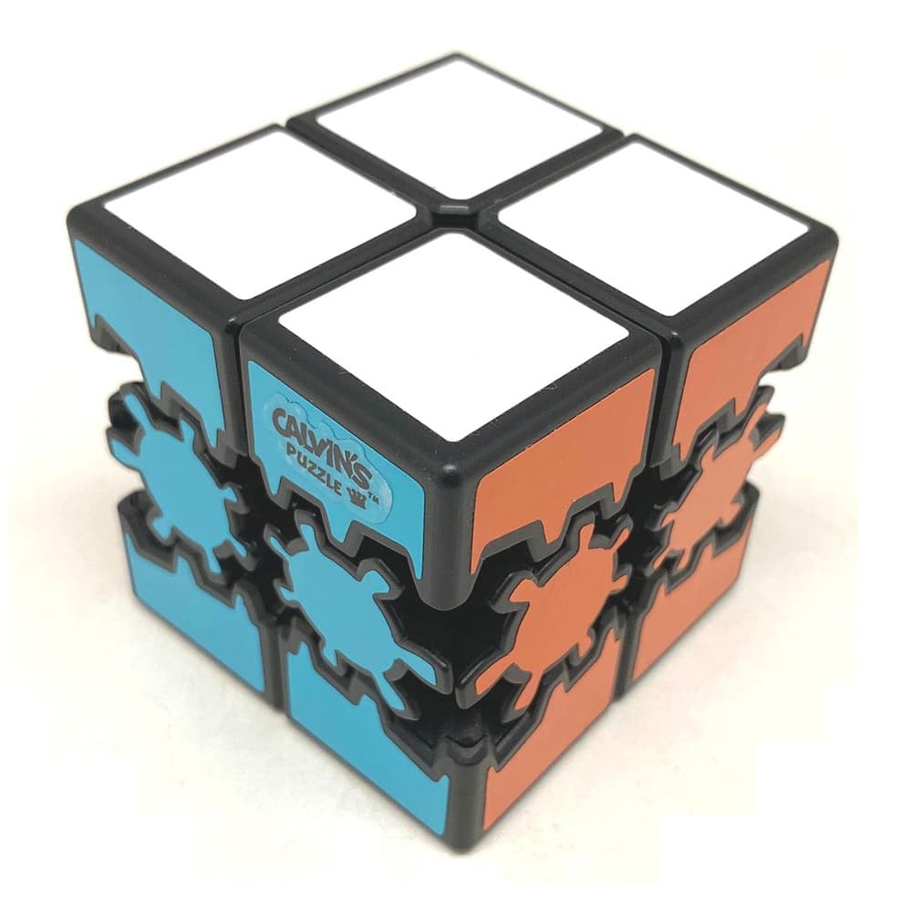 Calvin's Gear 2x2 Cube (6-color stickers) image 1
