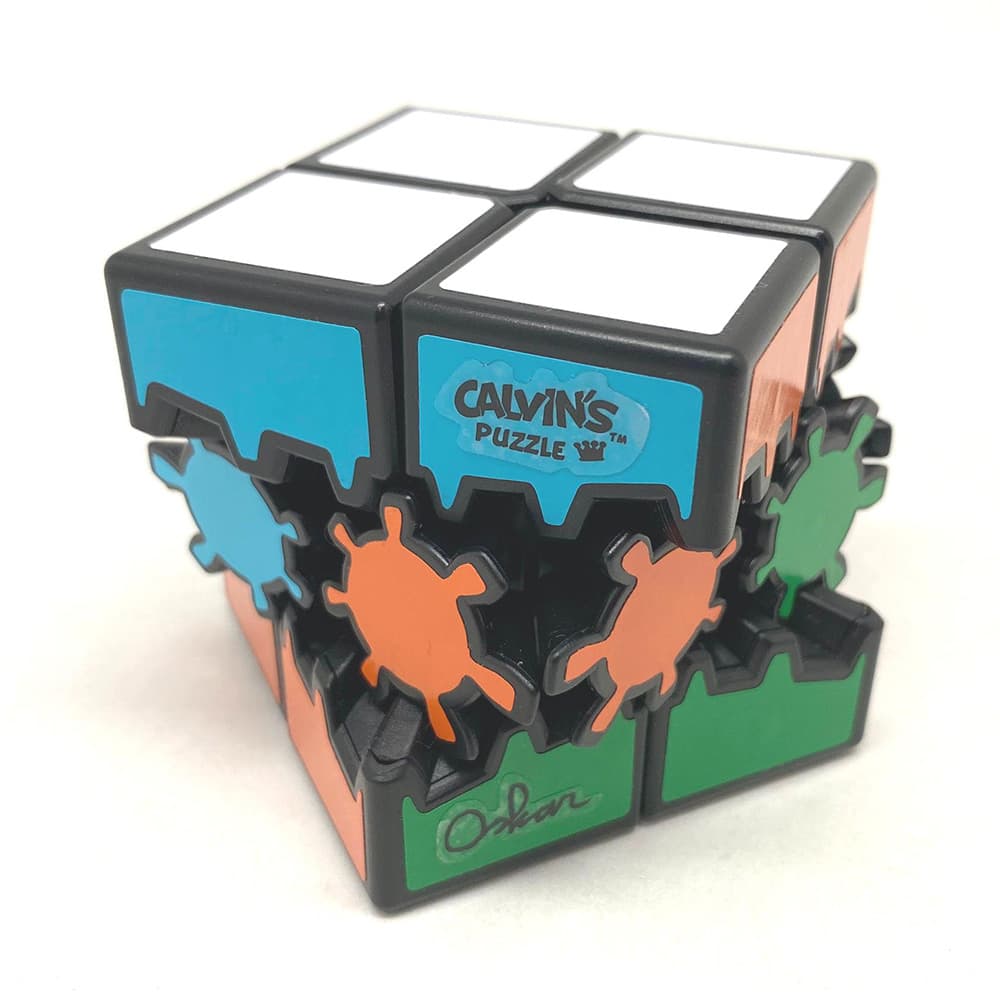 Calvin's Gear 2x2 Cube (6-color stickers) image 4