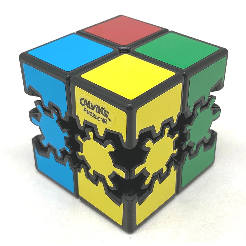 Calvin's Gear 2x2 Cube (4-color stickers) image 1