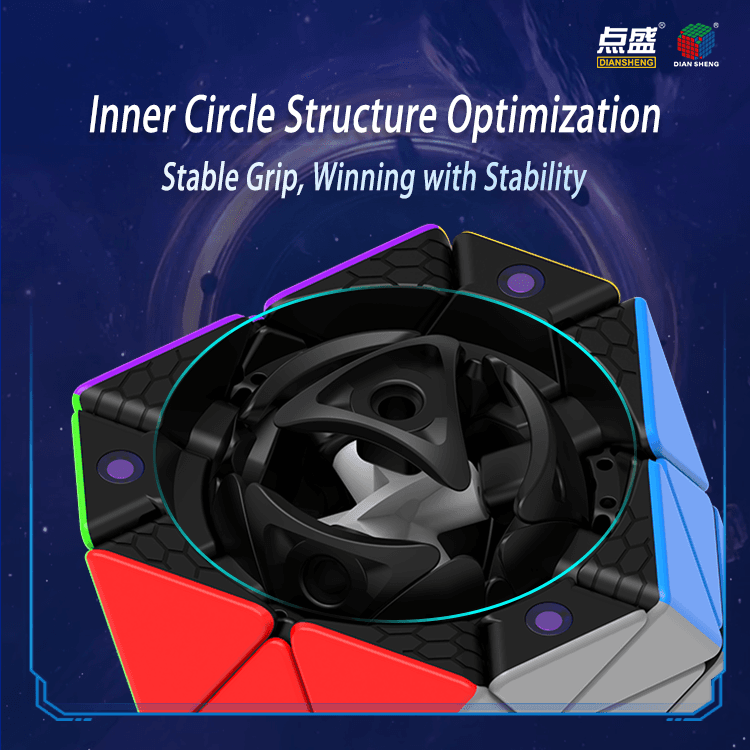 DianSheng Magnetic FTO - Stickerless image 6
