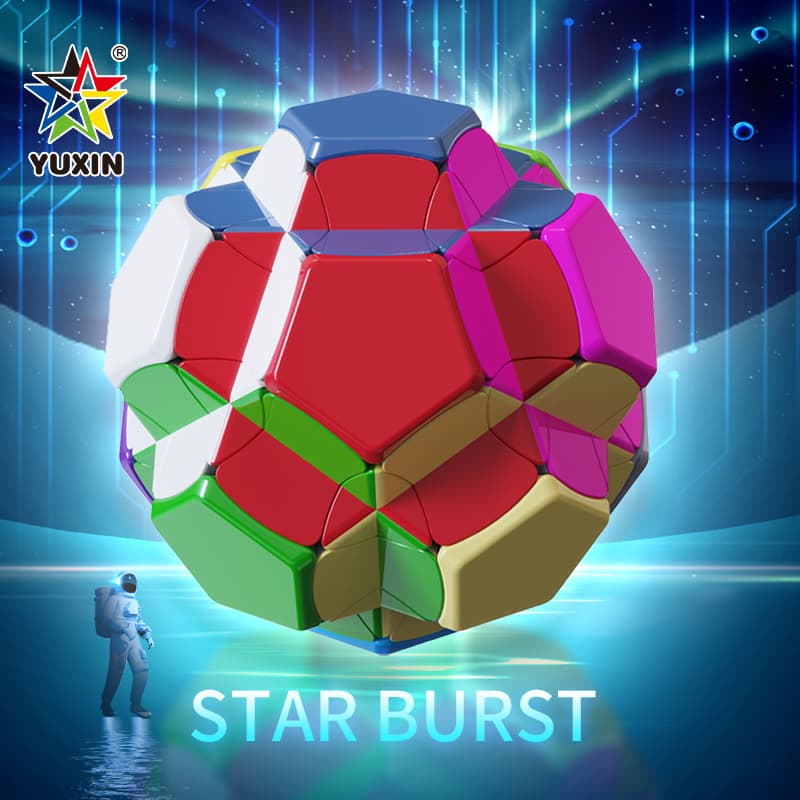 YuXin Star Burst Megaminx - Stickerless image 3
