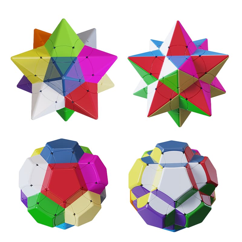 YuXin Star Burst Megaminx - Stickerless image 5