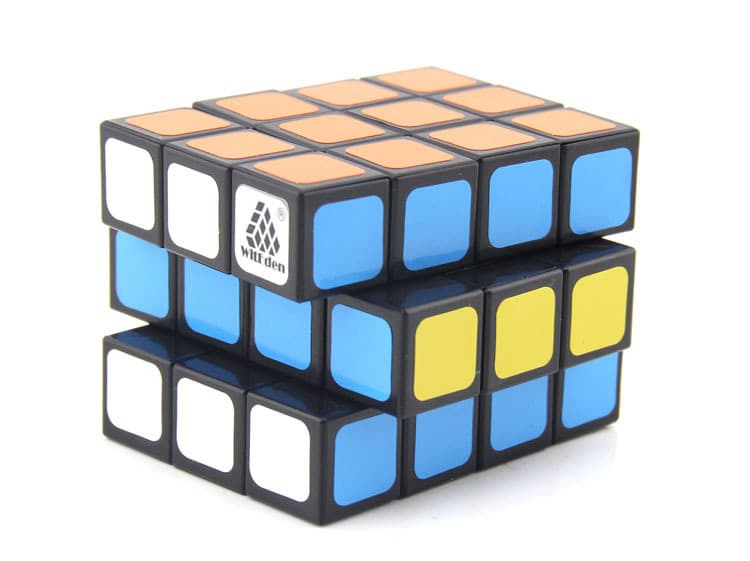 WitEden 1688Cube 3x3x4 Cuboid Cube(Symmetric) - Black image 4