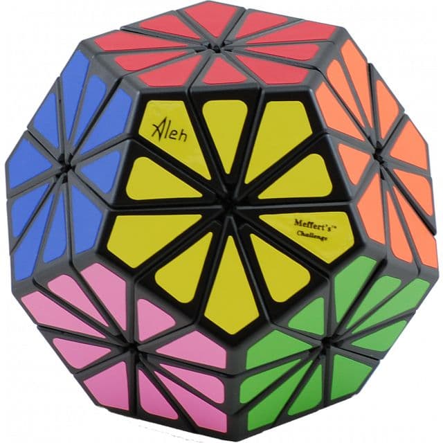 Meffert 12 color Pyraminx crystal V2 - Black image 2
