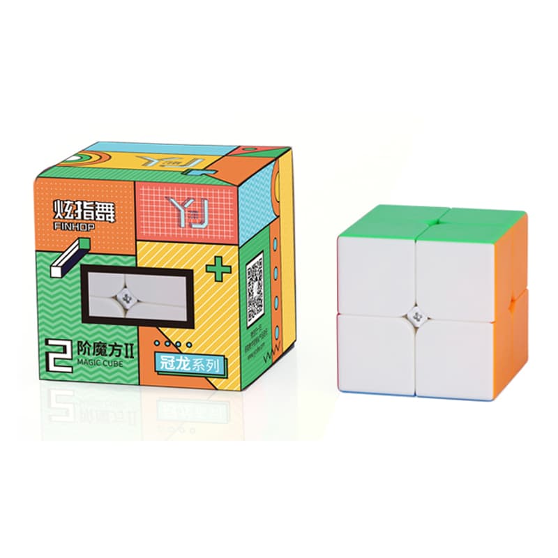 YJ GuanPo 2x2 V2 - Stickerless image 2