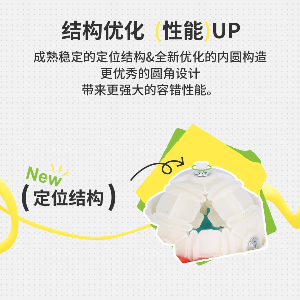 YJ GuanPo 2x2 V2 - Stickerless image 8