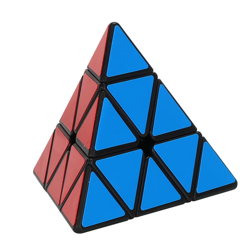 YJ Guanlong Pyraminx V2 - Black image 1