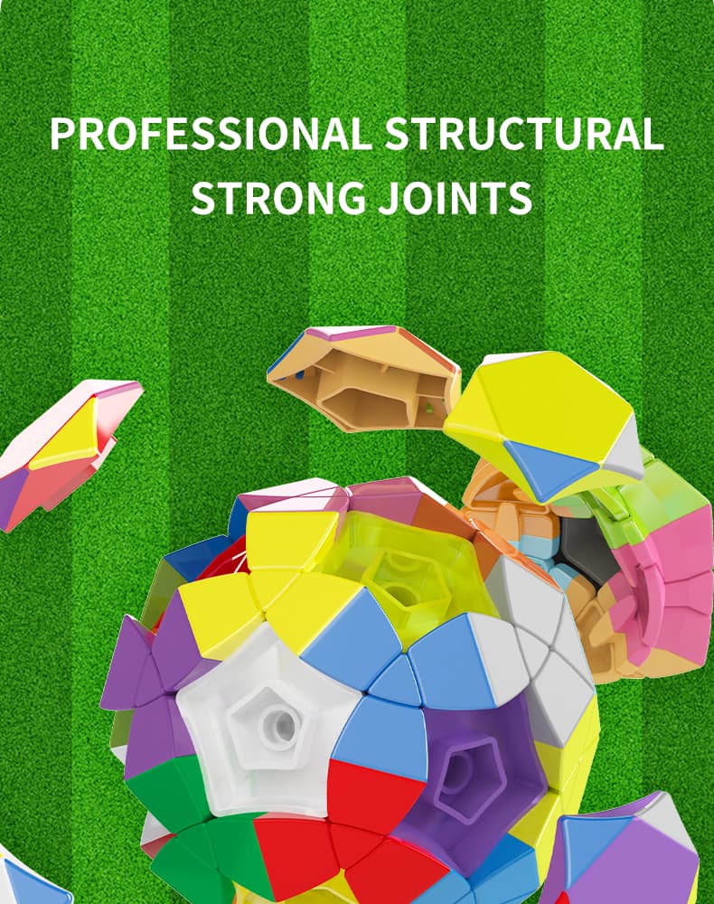 YuXin 12 Axis Soccer Megaminx - Stickerless image 9