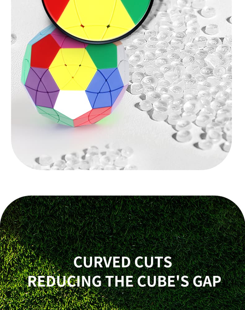 YuXin 12 Axis Soccer Megaminx - Stickerless image 11