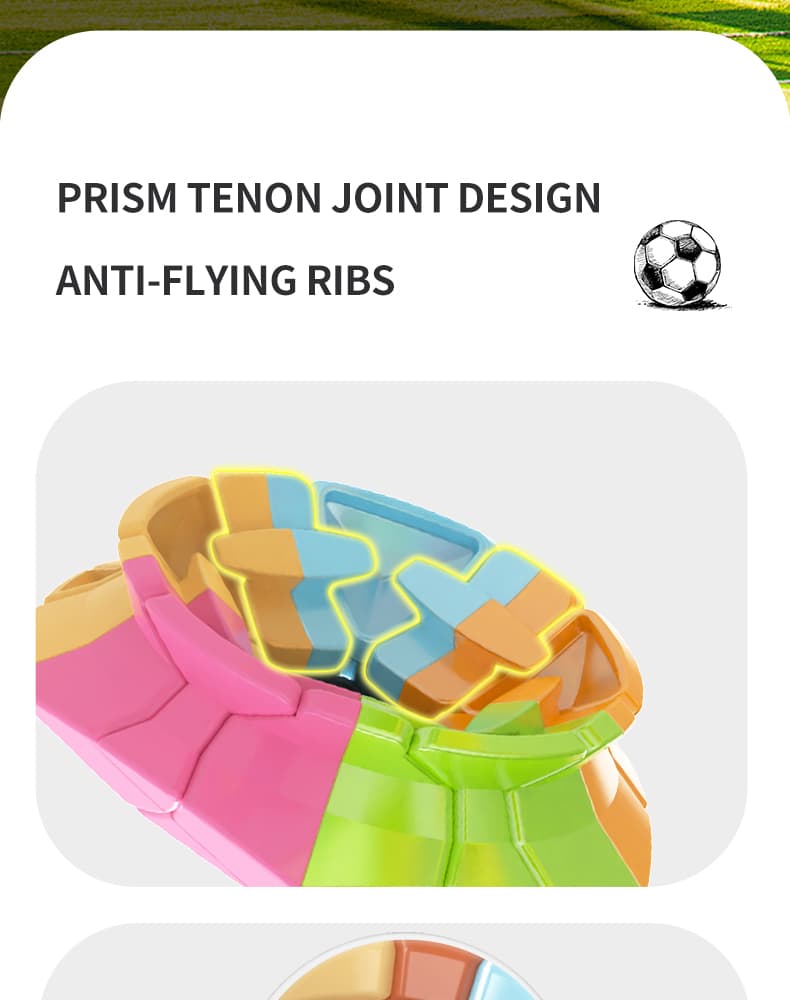 YuXin 12 Axis Soccer Megaminx - Stickerless image 13