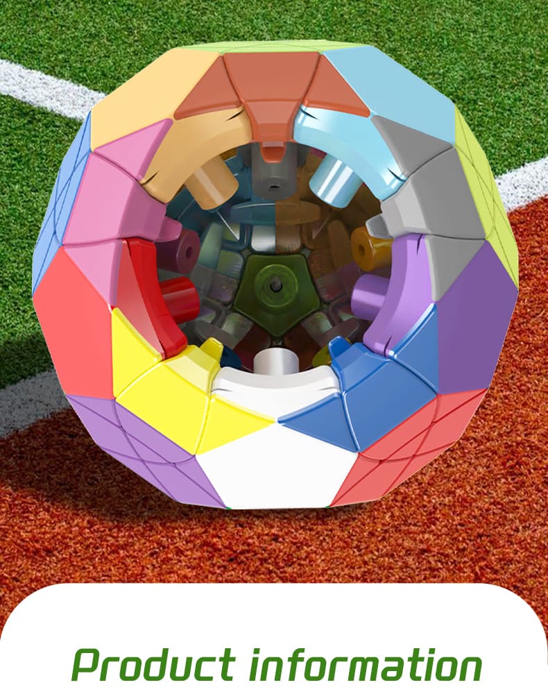 YuXin 12 Axis Soccer Megaminx - Stickerless image 15