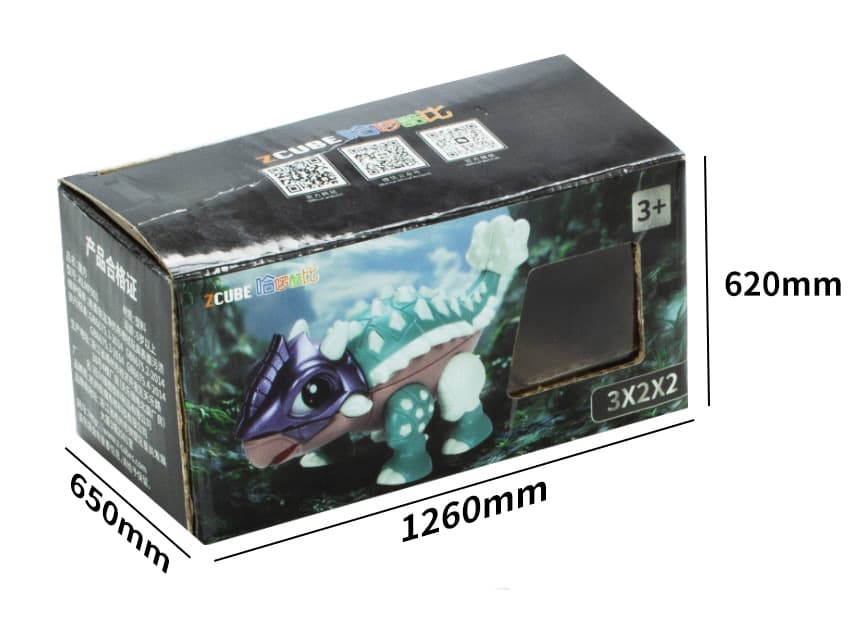 Z-Cube DinoSaur Cube - Stickerless