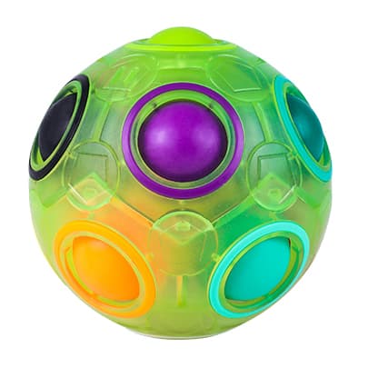 QiYi Rainbow Ball (12 Holes) - Luminous.Green image 1